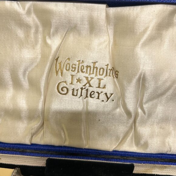 Vintage Wostenholm I*XL Cutlery Carving Set Bakelite Handles - Picture 14 of 14